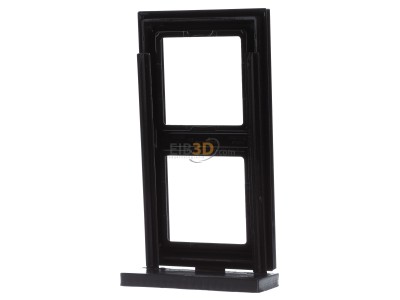 Ansicht hinten Jung AC 582 SW Rahmen 2-fach sw waage/senkrecht 