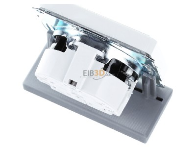 Ansicht oben hinten Elso 225304 Steckdose pws mit LED-Licht 