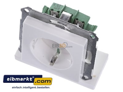 View up front Elso 265054 Socket outlet protective contact white
