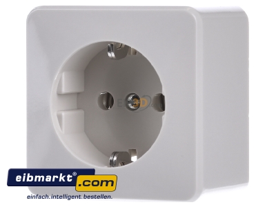 Frontansicht Jung 321 A SCHUKO-Steckdose ws 16A 250V 