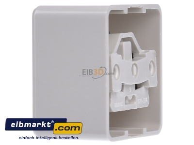 Ansicht rechts Jung 321 A SCHUKO-Steckdose ws 16A 250V 