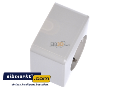 Ansicht oben links Jung 321 A SCHUKO-Steckdose ws 16A 250V 