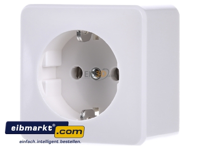 Frontansicht Jung 321 A WW SCHUKO-Steckdose aws 16A 250V 