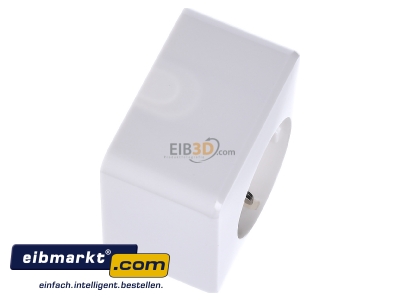Ansicht oben links Jung 321 A WW SCHUKO-Steckdose aws 16A 250V 