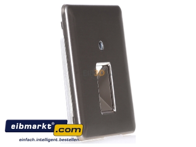 Ansicht links Jung CD 569-1 UA GB Abdeckung gold brz f�r IAE/UAE-Dose 