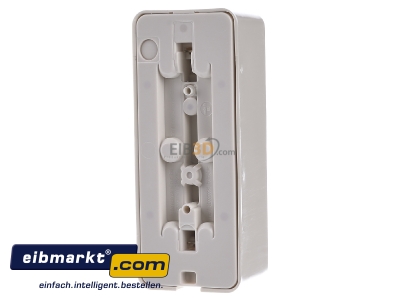Ansicht hinten Jung 10 S 23 L Tischsteckdose 3-fach 16A 250V o.Zuleitung 