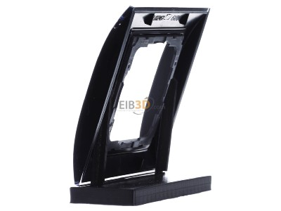 View on the right Gira 0211738 Frame 1-gang black 
