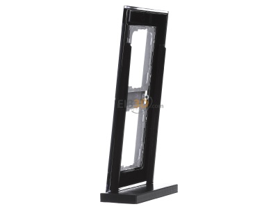 View on the right Gira 0212736 Frame 2-gang black 212736
