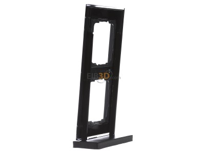 View on the right Gira 0212738 Frame 2-gang black 212738
