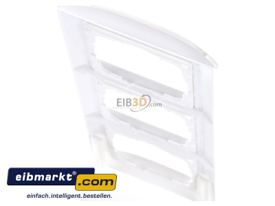 Top rear view Gira 0213723 Frame 3-gang white - 
