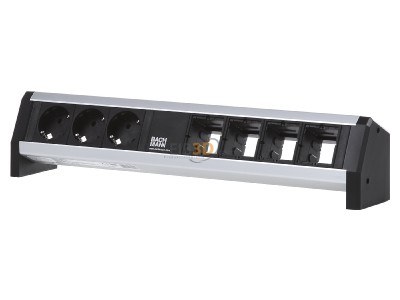 Frontansicht Bachmann 902.003 Steckdosenleiste 3f. 4xABD GST18 