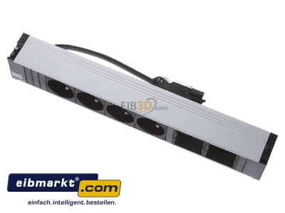Ansicht oben vorne Bachmann 912.013 Steckdosenleiste 4xUTE 2xABD 