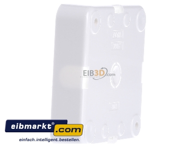 View on the right Peha D 791.02 F Surface mounted housing 1-gang white 
