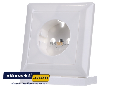 Front view Jung AS 520 PL WW Cover plate for switch white
