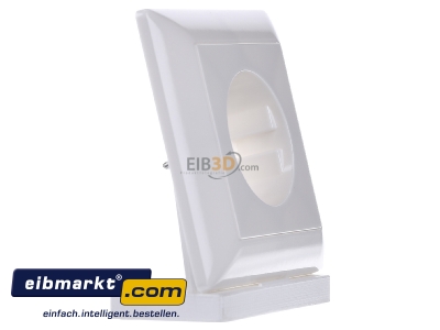 View on the left Jung AS 520 PL WW Cover plate for switch white
