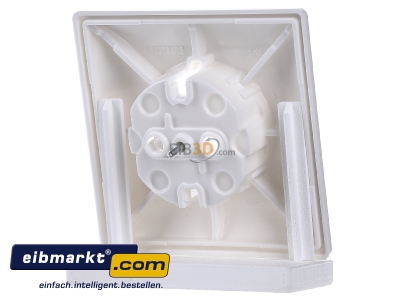 Back view Jung AS 520 PL WW Cover plate for switch white
