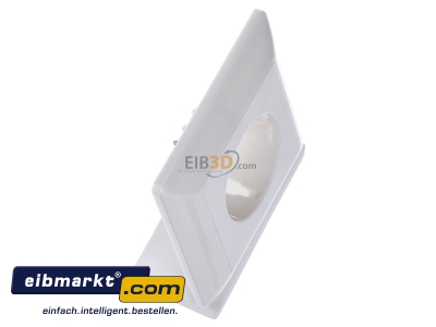 View top left Jung AS 520 PL WW Cover plate for switch white
