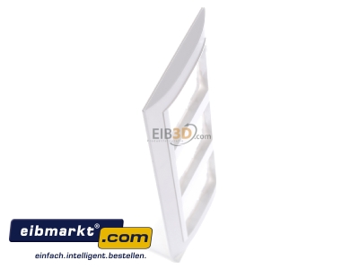Ansicht oben links Gira 0213327 Abdeckrahmen 3f.rws matt fr rws Event 