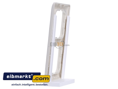 View on the right Busch-Jaeger 2512-212K-102 Frame 2-gang cream white
