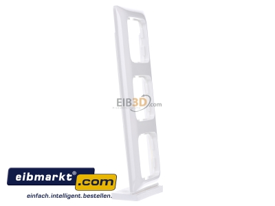 View on the left Busch-Jaeger 2513-214K-102 Frame 3-gang white
