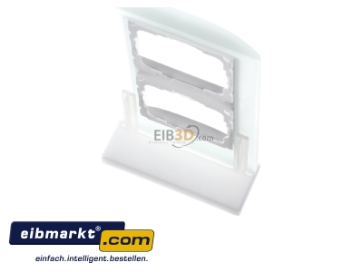 Ansicht oben hinten Gira 0212395 Abdeckrahmen 2f.opak mint fr rws Event 
