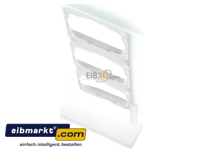 Ansicht oben hinten Gira 0213395 Abdeckrahmen 3f.opak mint fr rws Event 