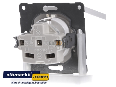 Back view Peha D 20.6511.022 K Socket outlet (receptacle)
