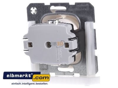 Ansicht hinten Berker 41236089 SCHUKO-Steckdose polarweiss samt 
