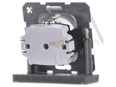 Ansicht hinten Berker 47516079 SCHUKO-Steckdose mit Klappdeckel 