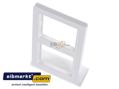 View up front Berker 10126089 Frame 2-gang white - 
