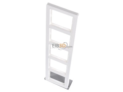 View up front Berker 10156089 Frame 5-gang white 
