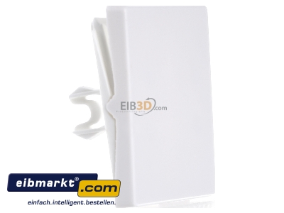 Ansicht links Berker 16206089 Wippe polarweiss, samt 