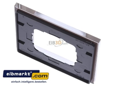 Ansicht oben hinten Gira 0211122 Abdeckrahmen 1fach Esprit Glas Umbra 