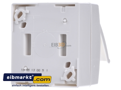 Back view Busch-Jaeger 20 EBW-54 Socket outlet protective contact white
