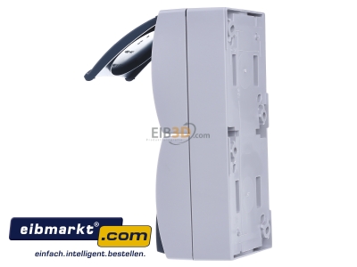 View on the right Busch-Jaeger 2601/6/20 EBW-53 Combination switch/wall socket outlet
