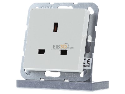 Frontansicht Gira 277601 Steckdose BS 13 A KS System 55 cws 