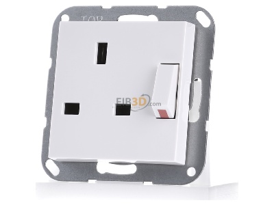 Front view Gira 277803 Socket outlet (receptacle) 
