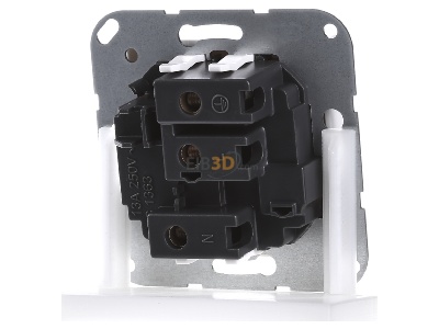 Back view Gira 277803 Socket outlet (receptacle) 
