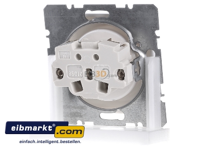 Ansicht hinten Berker 6161036089 Steckdose o.Schutzkontakt kt Berker Q.1 polarw 