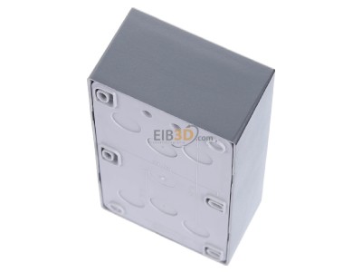 Top rear view Jung ES 2582 A-L Surface mounted housing 2-gang 
