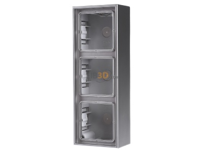 Frontansicht Jung ES 2583 A-L AP-Kappe 3-fach eds lack angeformter Rahmen 