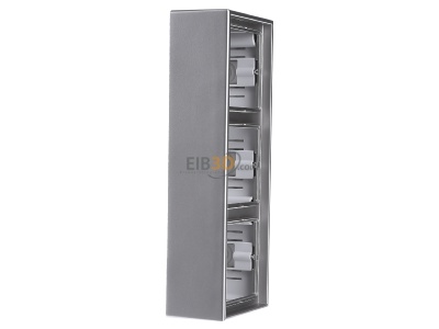 Ansicht links Jung ES 2583 A-L AP-Kappe 3-fach eds lack angeformter Rahmen 