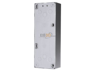 Ansicht hinten Jung ES 2583 A-L AP-Kappe 3-fach eds lack angeformter Rahmen 