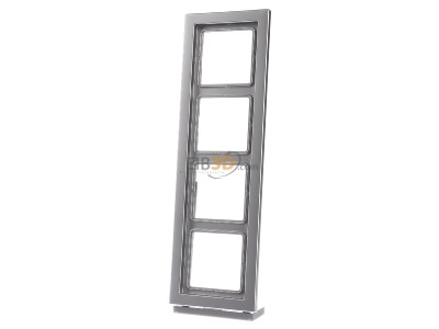 Frontansicht Jung ESD 2984-L Rahmen 4-fach eds lack waage/senkrecht 