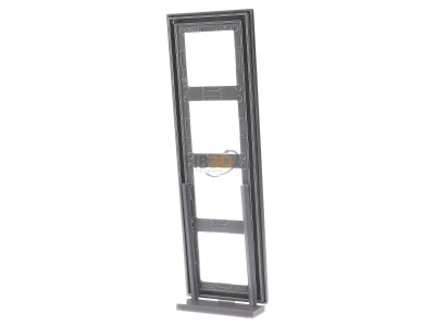 Ansicht hinten Jung ESD 2984-L Rahmen 4-fach eds lack waage/senkrecht 