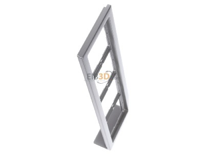 Ansicht oben links Jung ESD 2984-L Rahmen 4-fach eds lack waage/senkrecht 