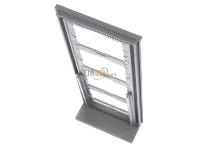 Top rear view Jung ESD 2984-L Frame 4-gang stainless steel 
