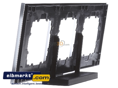 View on the right Siemens Indus.Sector 5TG1203-2 Frame 3-gang black - 
