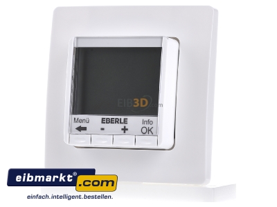 Frontansicht Eberle Controls FIT 3 R / blau UP-Uhrenthermostat 