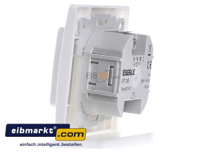 Ansicht rechts Eberle Controls FIT 3 R / blau UP-Uhrenthermostat 